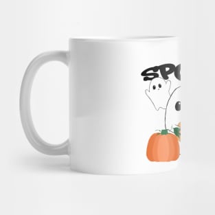 Spooky ghosts and pumpkins Mug